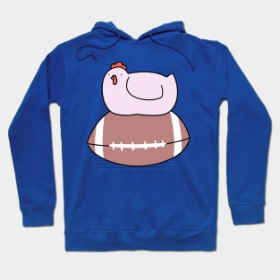 Chicken and Football Hoodie